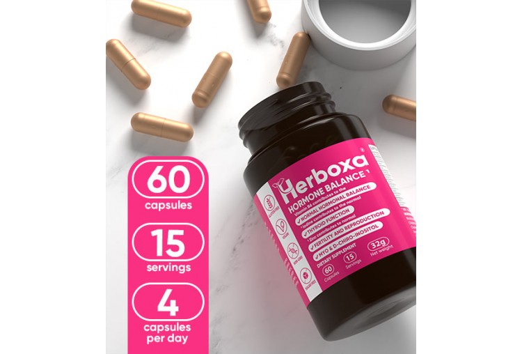 HERBOXA HORMONE BALANCE -  60 Capsules | 