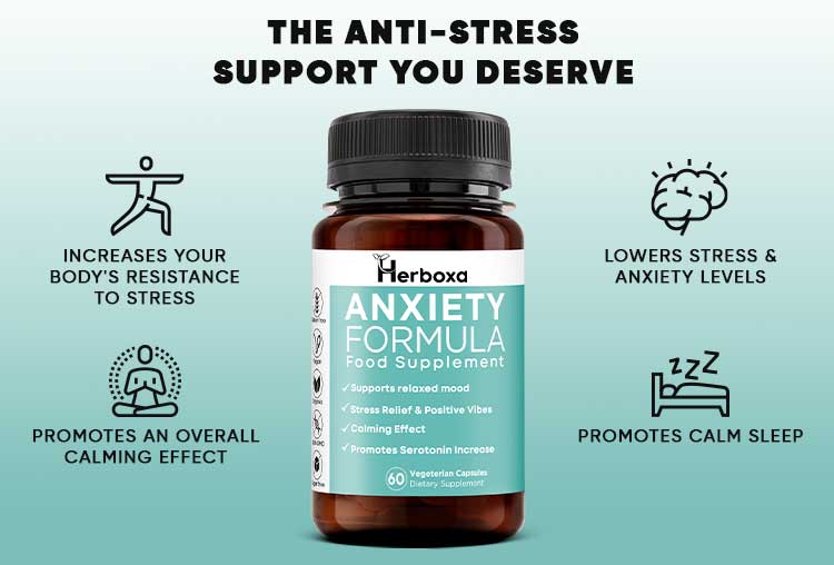 Herboxa Anxiety Formula | Food Supplement