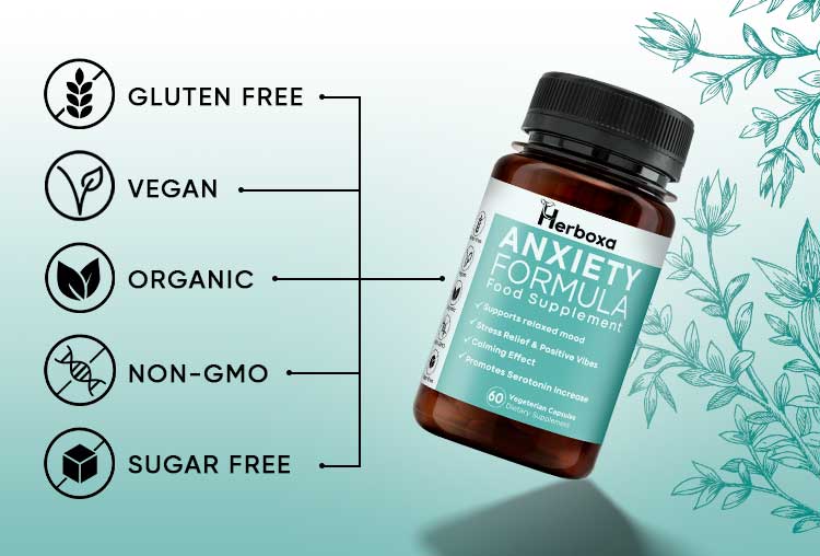 Herboxa Anxiety Formula  | Food Supplement