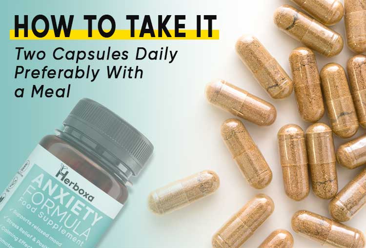 Herboxa Anxiety Formula  | Food Supplement