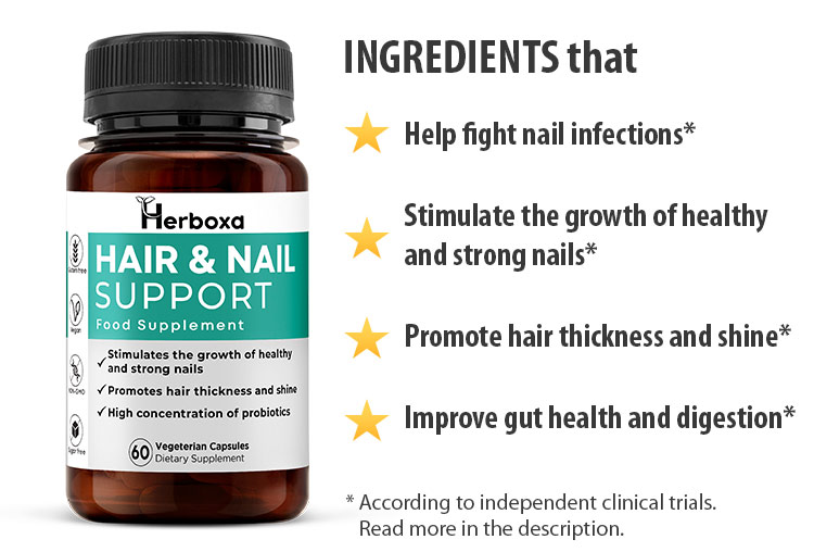 Herboxa Hair & Nail Support | Food Supplement