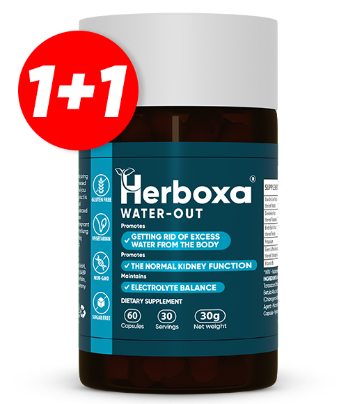 Herboxa® WATER-OUT | Natural Diuretic Supplement