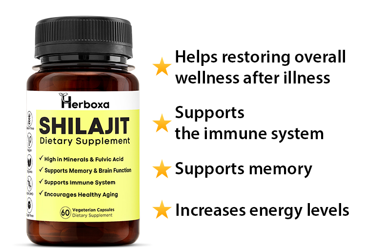 Herboxa Shilajit | Immune Support & Brain Boost