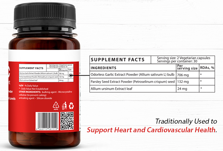 Herboxa Garlic | Heart Supplement