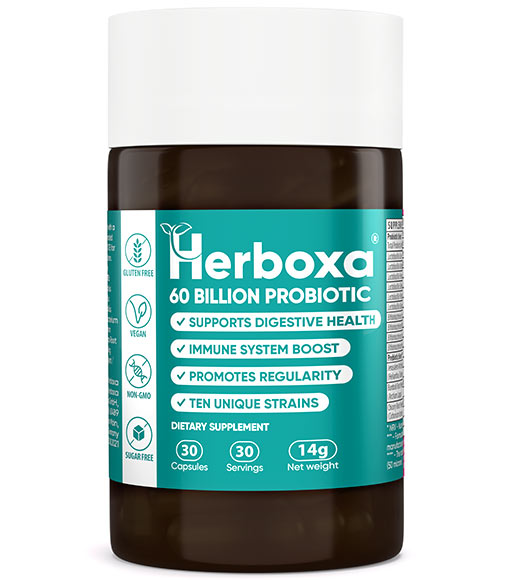 Herboxa Probiotic 60 Billion - 30 Capsules