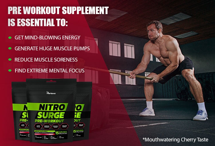 NitroSurge | Pre-Workout Supplement